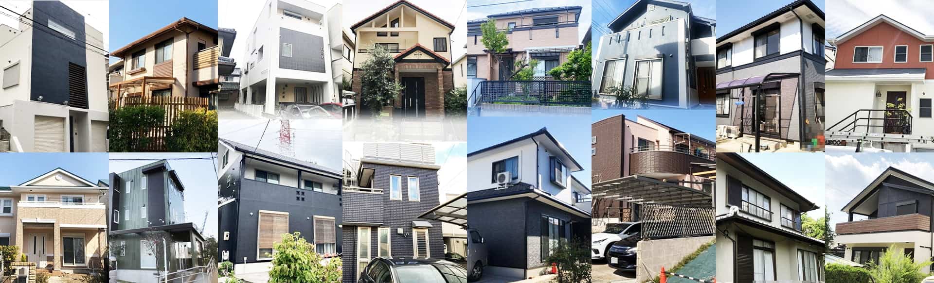 藤枝市の外壁・屋根塗装リフォームならみんなの住まいと笑顔を守る塗替え工房ながもち君　ハウスメーカーの最大半額